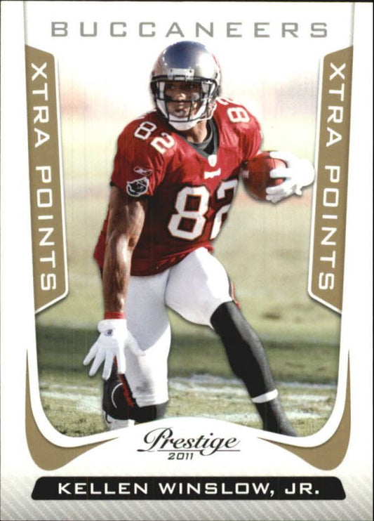 NFL 2011 Prestige Xtra Points Gold - No 187 - Kellen Winslow jr.