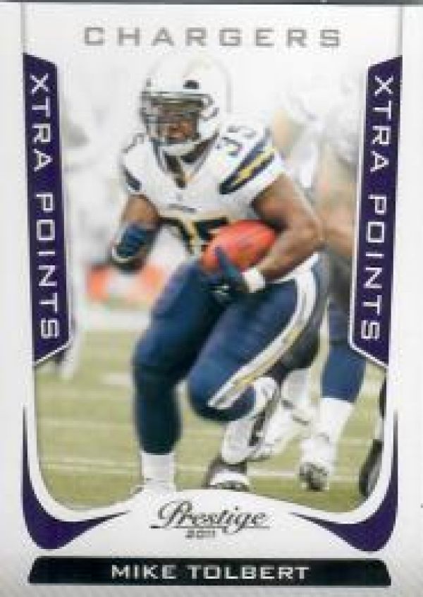 NFL 2011 Prestige Xtra Points Purple - No 164 - Mike Tolbert