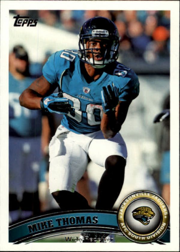 NFL 2011 Topps - No. 56 - Mike Thomas