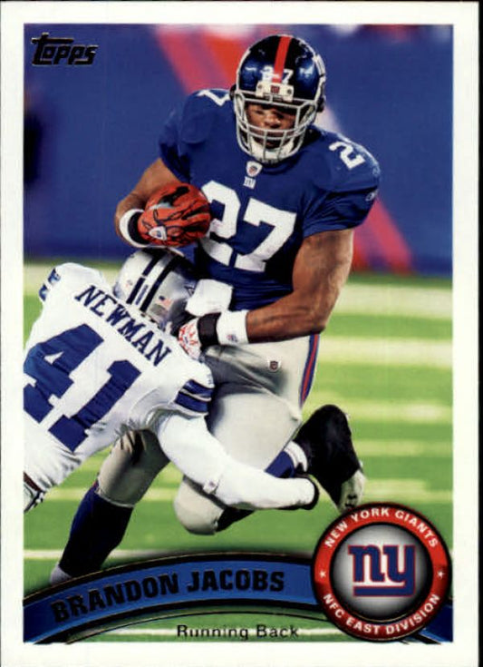 NFL 2011 Topps - No. 347 - Brandon Jacobs