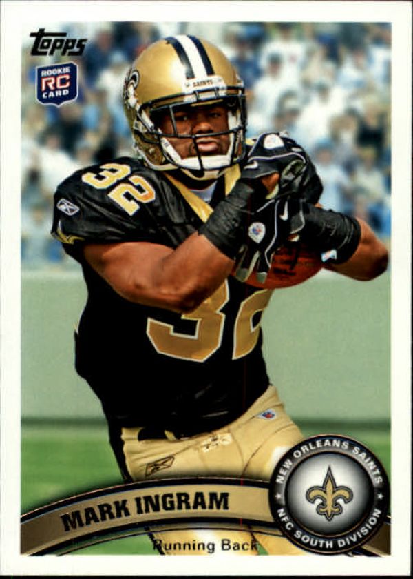 NFL 2011 Topps - No. 426 - Mark Ingram