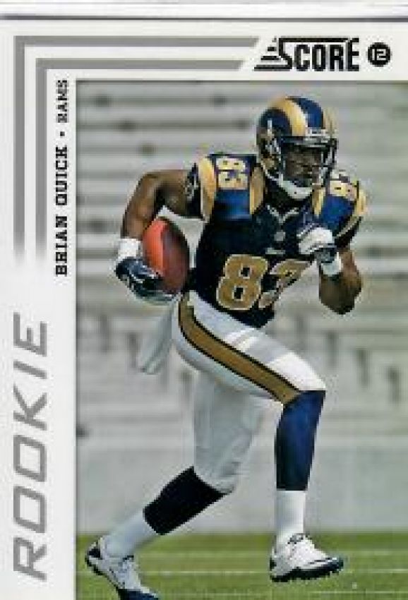 NFL 2012 Score Glossy - No 309A - Brian Quick