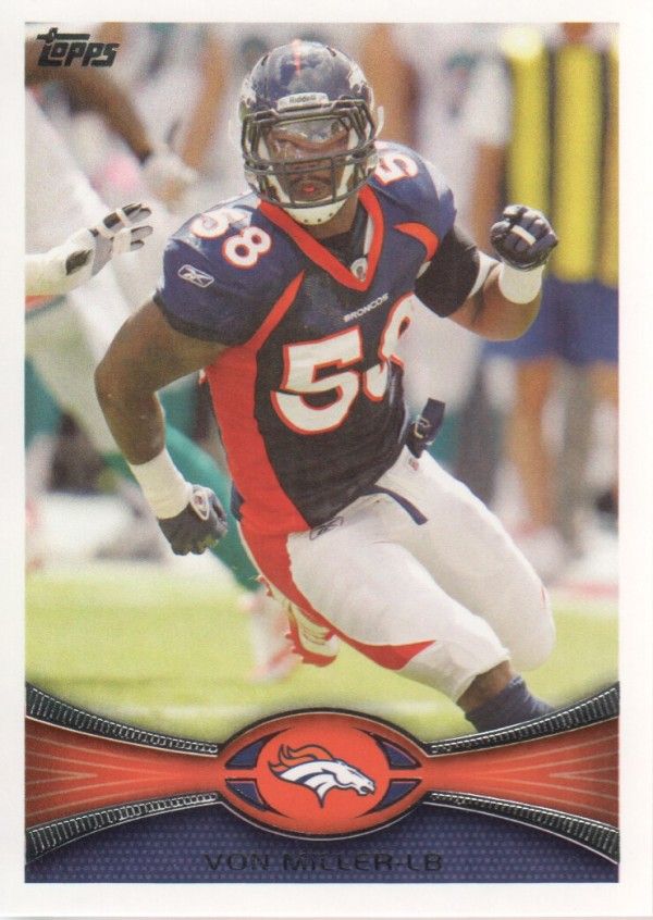 NFL 2012 Topps - No 325 - Von Miller