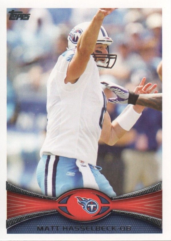 NFL 2012 Topps - No 347 - Matt Hasselbeck