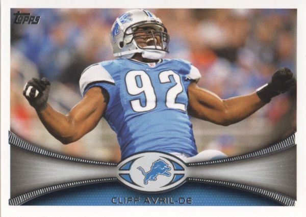 NFL 2012 Topps - No 359 - Cliff Avril