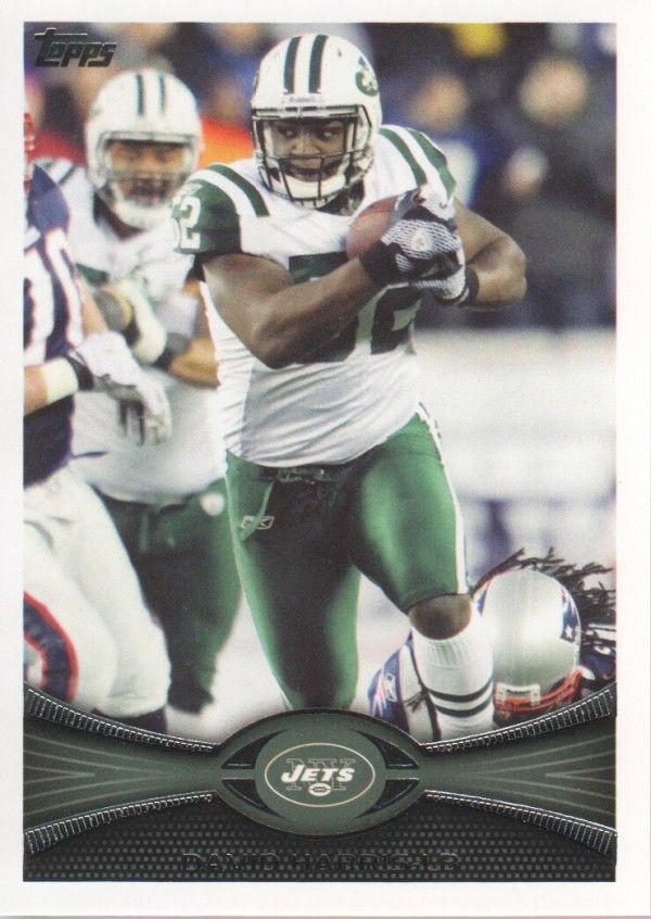 NFL 2012 Topps - No 404 - David Harris