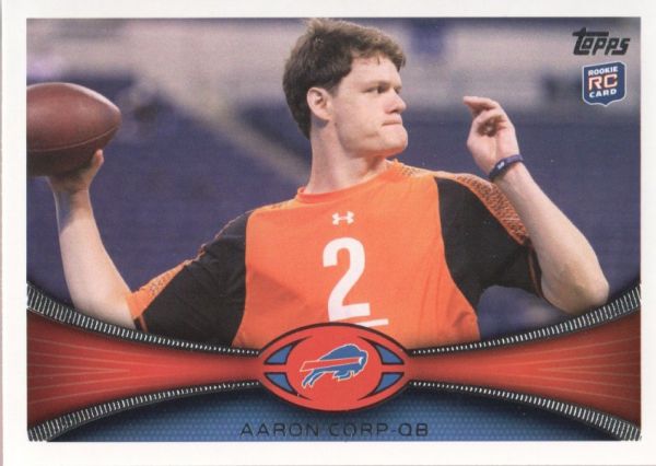 NFL 2012 Topps - No 413 - Aaron Corp