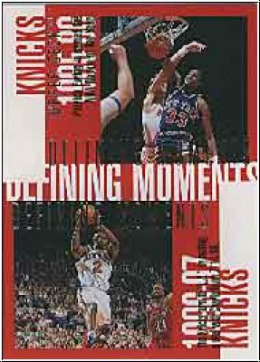 NBA 1997 / 98 Upper Deck - No 348 - New York Knicks