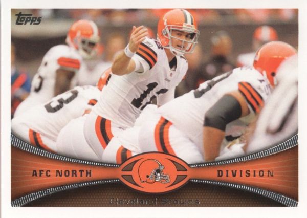 NFL 2012 Topps - No. 418 - Cleveland Browns / Colt McCoy