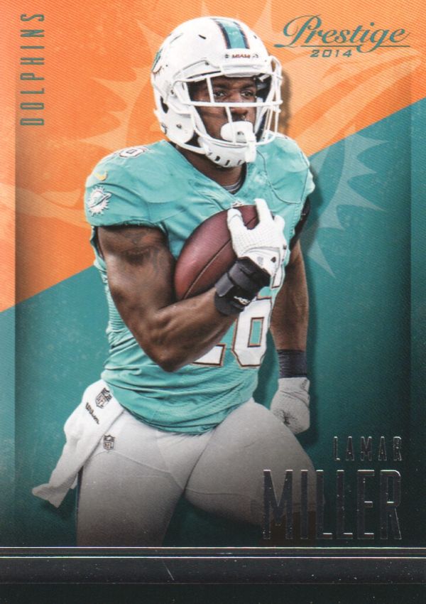 NFL 2014 Prestige - No 10 - Lamar Miller