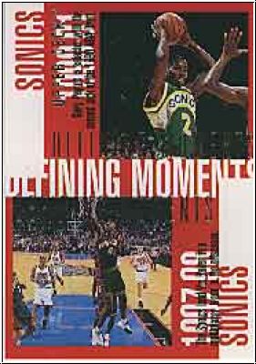 NBA 1997 / 98 Upper Deck - No 355 - Seattle Supersonics