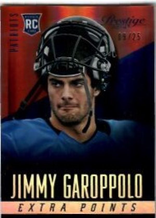 NFL 2014 Prestige Extra Points Silver Holofoil - No 252 - Jimmy Garoppolo