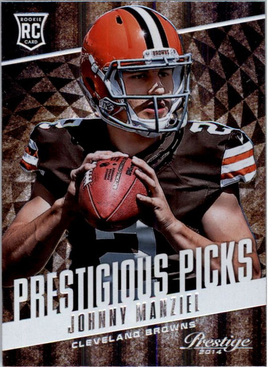 NFL 2014 Prestige Prestigious Picks - No PP18 - Johnny Manzel