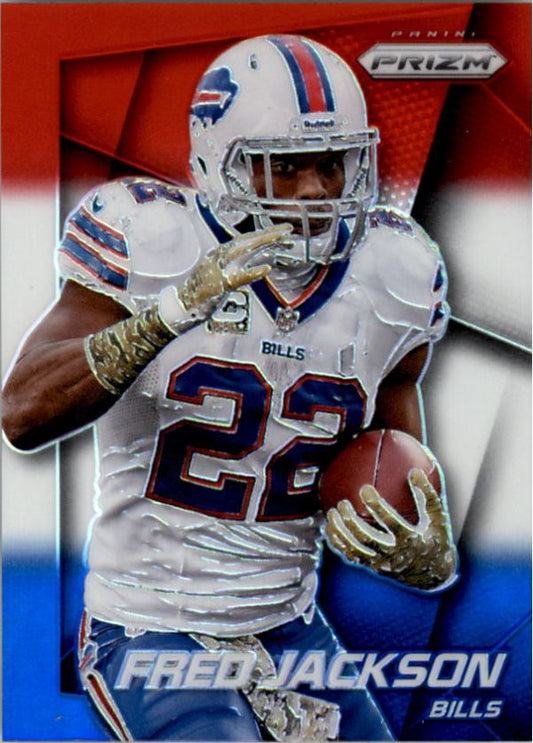 NFL 2014 Panini Prizm Prizms Red White and Blue Pulsar - No 61 - Fred Jackson