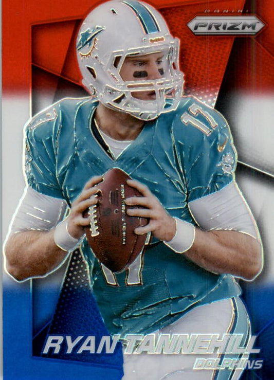 NFL 2014 Panini Prizm Prizms Red White and Blue Pulsar - No 83 - Ryan Tannehill