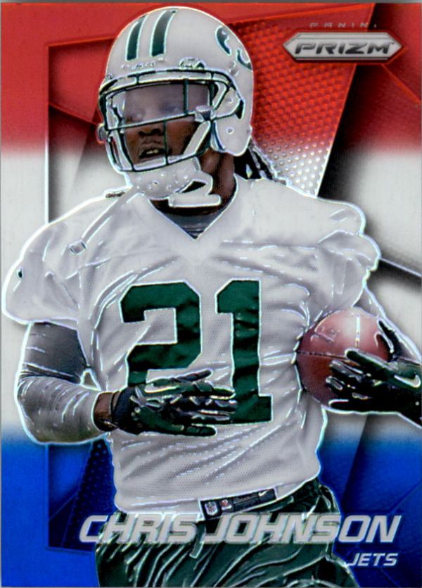 NFL 2014 Panini Prizm Prizms Red White and Blue Pulsar - No 112 - Chris Johnson