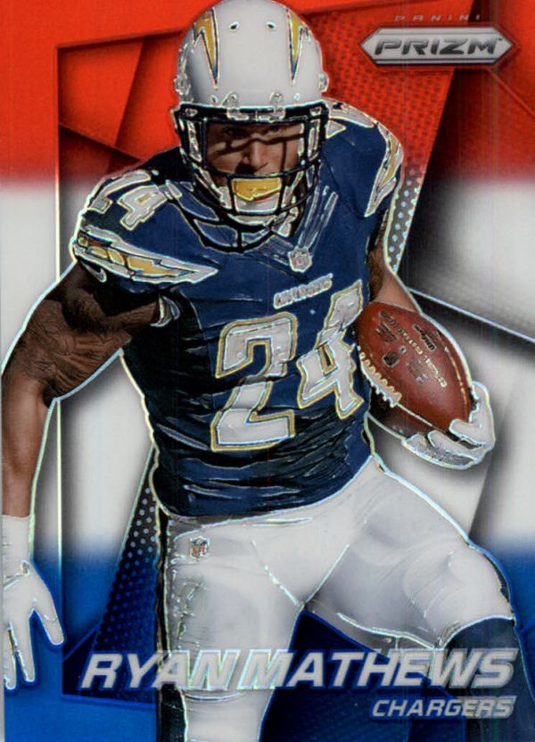 NFL 2014 Panini Prizm Prizms Red White and Blue Pulsar - No 125 - Ryan Mathews