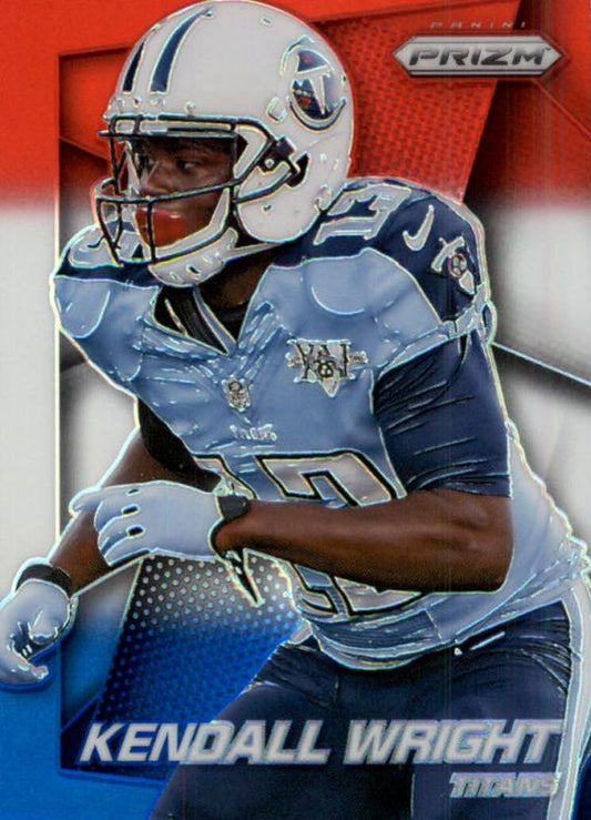 NFL 2014 Panini Prizm Prizms Red White and Blue Pulsar - No 144 - Kendall Wright