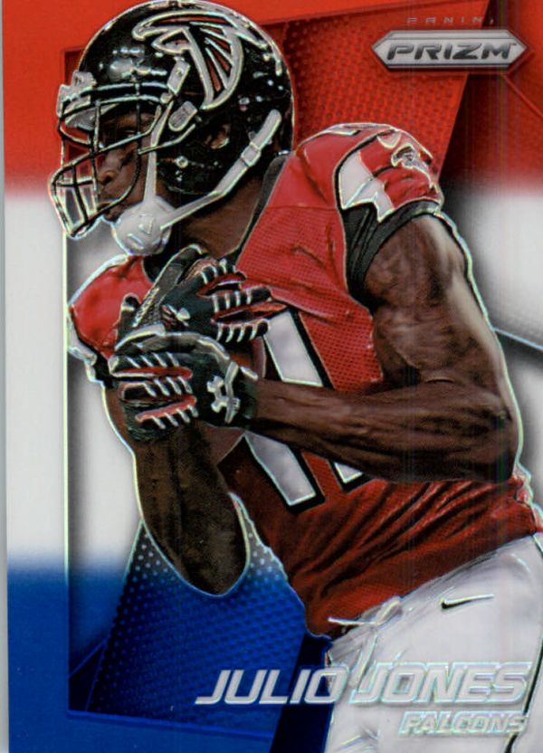 NFL 2014 Panini Prizm Prizms Red White and Blue Pulsar - No 178 - Julio Jones