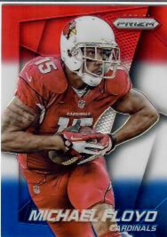 NFL 2014 Panini Prizm Prizms Red White and Blue Pulsar - No 192 - Michael Floyd