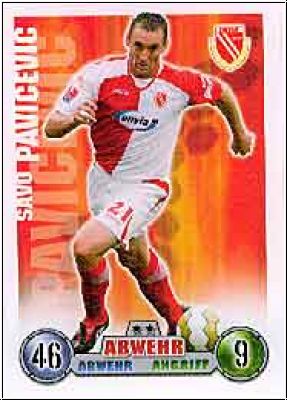 Fussball 2009 Topps Match Attax - No 80 - Savo Pavicevic