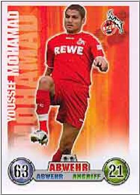 Soccer 2009 Topps Match Attax - No 206 - Youssef Mohamad