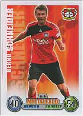 Fussball 2009 Topps Match Attax - No 226 - Bernd Schneider