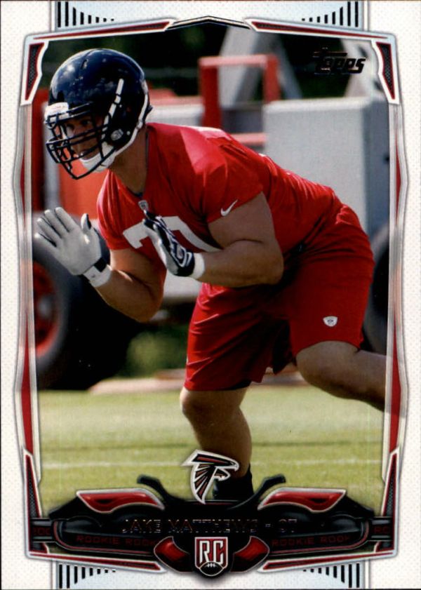 NFL 2014 Topps - No 345 - Jake Matthews