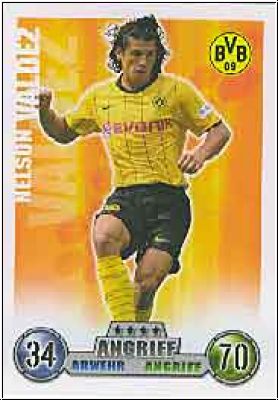 Soccer 2009 Topps Match Attax - No 106 - Nelson Valdez