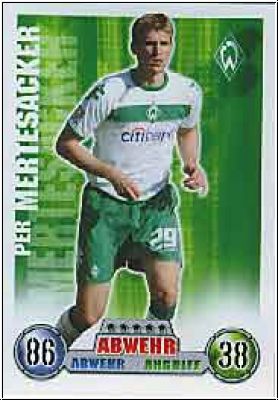 Soccer 2009 Topps Match Attax - No 58 - Per Mertesacker