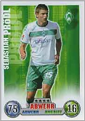 Soccer 2009 Topps Match Attax - No 60 - Sebastian Prödl