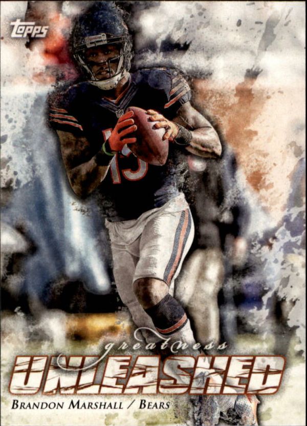 NFL 2014 Topps Greatness Unleashed - No GU-BM - Brandon Marshall