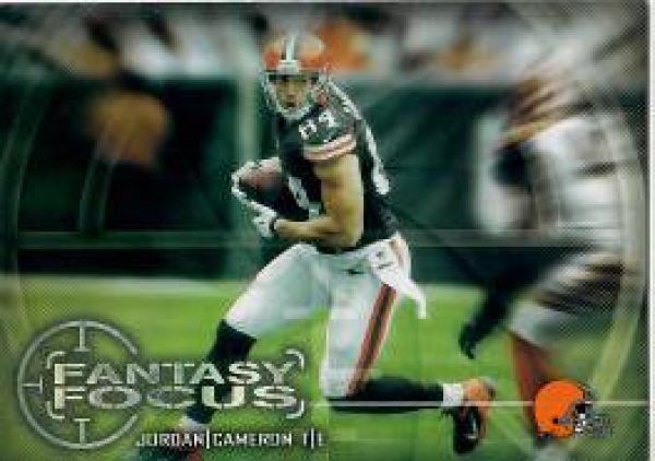 NFL 2014 Topps Fantasy Focus - No FF-JCA - Jordan Cameron