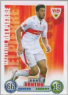 Fussball 2009 Topps Match Attax - No 292 - Matthieu Delpierre