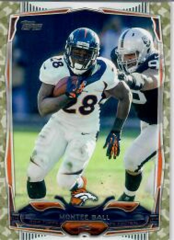 NFL 2014 Topps Camo - No 306 - Montee Ball