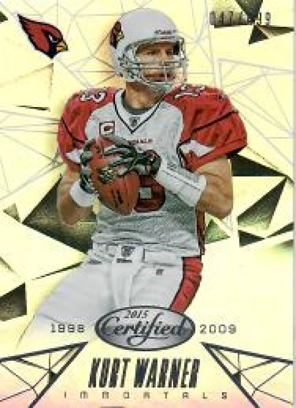 NFL 2015 Certified Mirror Silver - No 119 - Kurt Warner