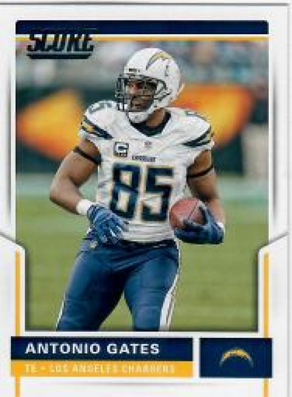 NFL 2017 Score - No 195 - Antonio Gates