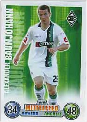 Fussball 2009 Topps Match Attax - No 243 - Alexander Baumjohann