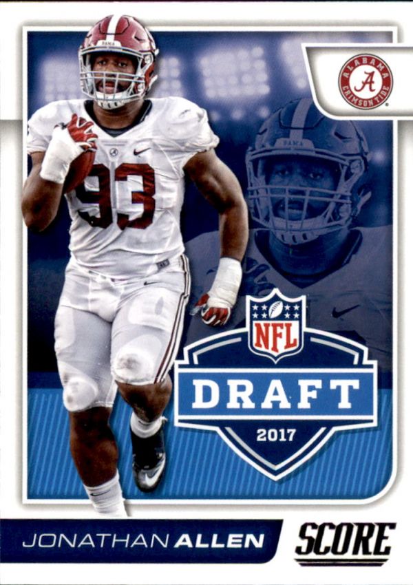 NFL 2017 Score NFL Draft - No 6 - Jonathan Allen