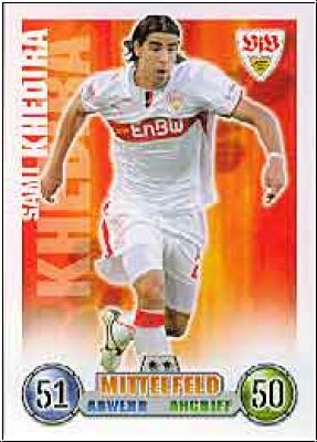 Soccer 2009 Topps Match Attax - No 299 - Sami Khedira