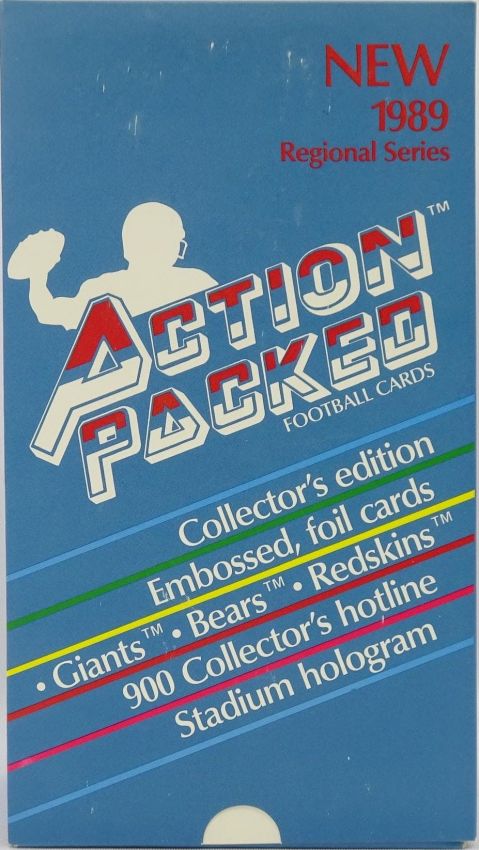 NFL 1989 Action Packed Hobby - Box