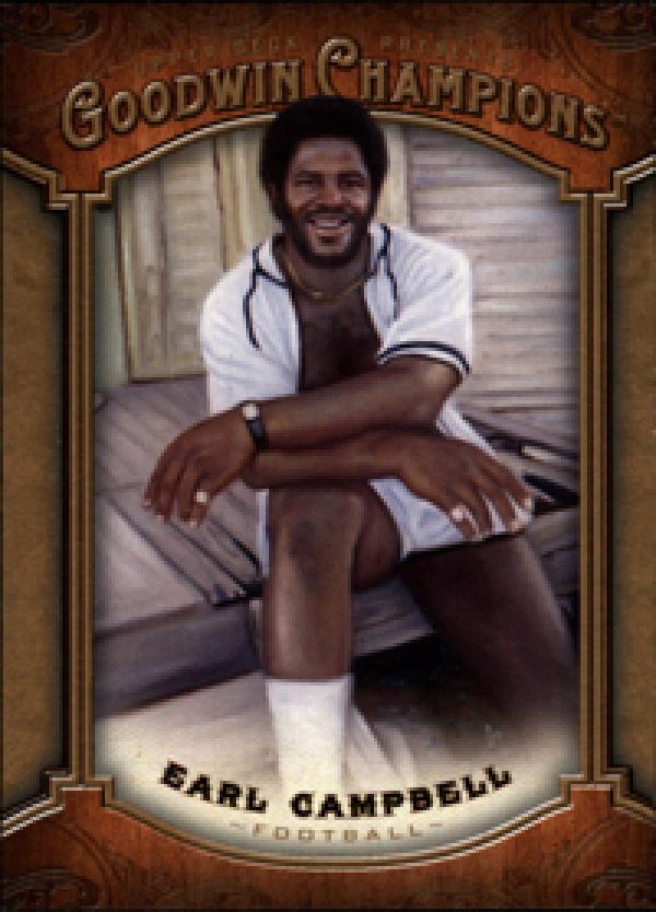 NFL/M 2014 Upper Deck Goodwin Champions - No 3 - Earl Campbell