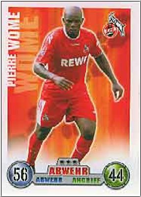 Fussball 2009 Topps Match Attax - No 204 - Pierre Wome