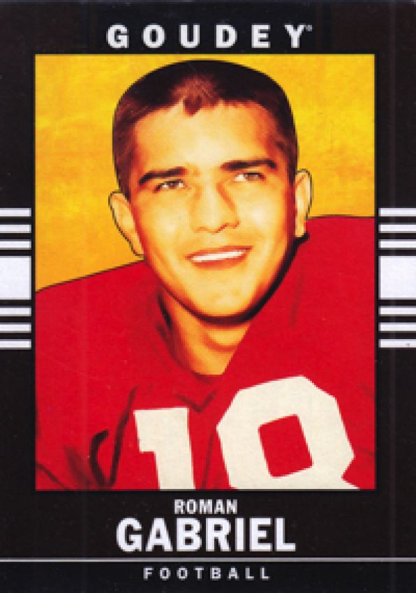 NFL/M 2014 Upper Deck Goodwin Champions Goudey - No 25 - Roman Gabriel