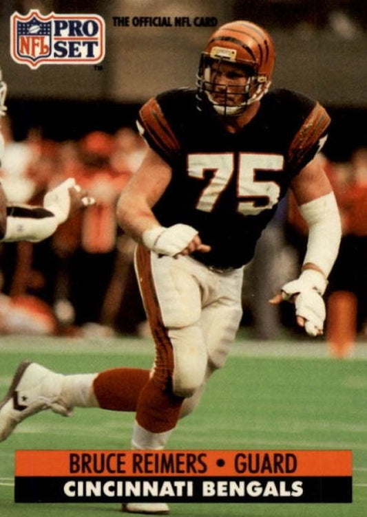 NFL 1991 ProSet - No 465 - Bruce Reimers