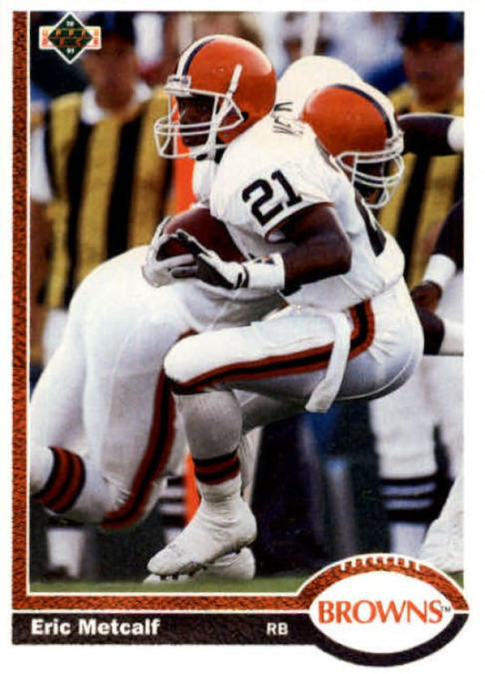 NFL 1991 Upper Deck - No 70 - Eric Metcalf