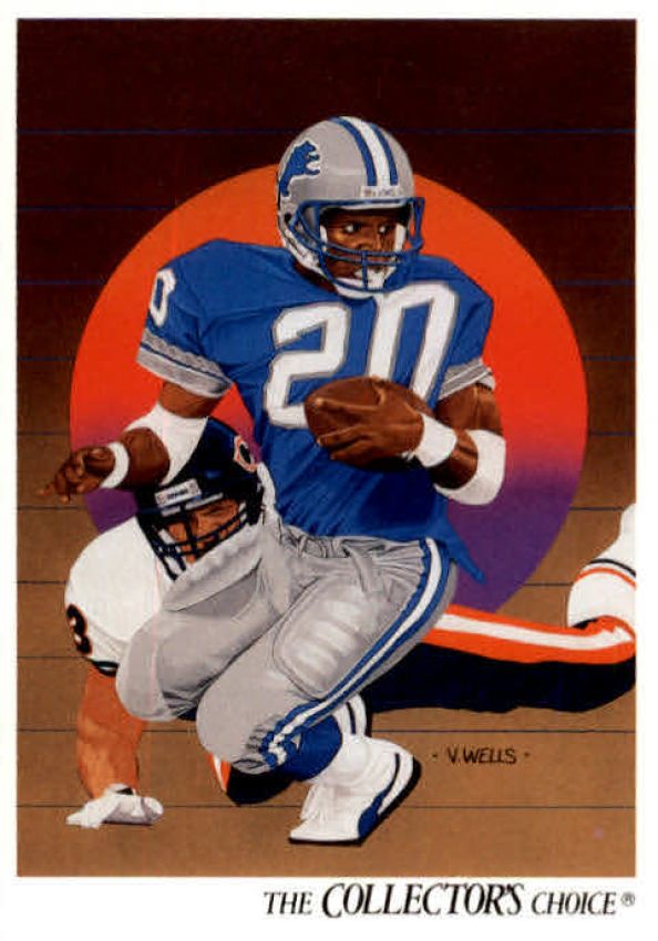 NFL 1991 Upper Deck - No 89 - Barry Sanders