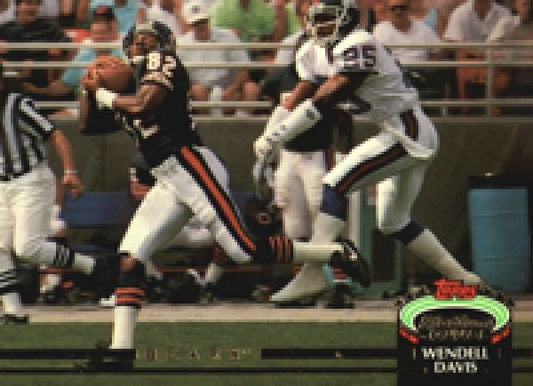 NFL 1992 Stadium Club - No 145 - Wendell Davis
