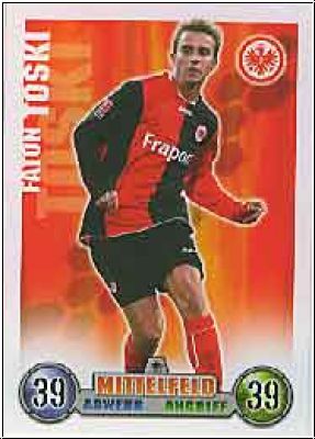 Fussball 2009 Topps Match Attax - No 118 - Faton Toski