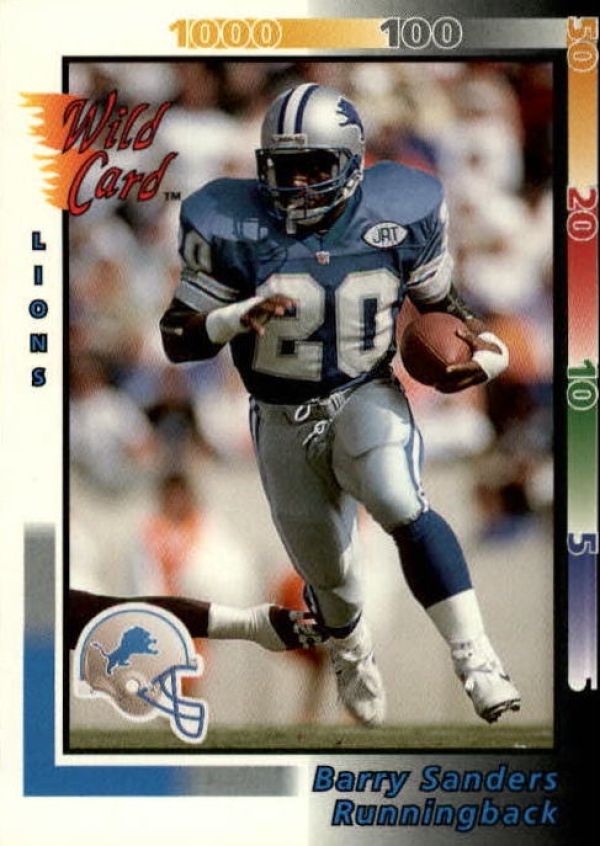 NFL 1992 Wild Card - No 108 - Barry Sanders